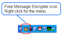 Free Message Encrypter screenshot