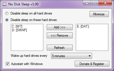 NoSleepHD Keeps Your External HD Spinning