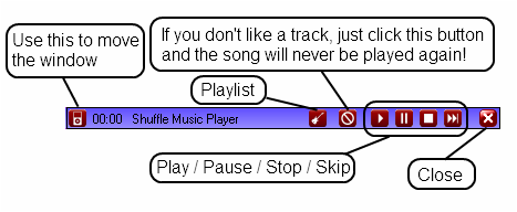 Shuffle Music Player screenshot